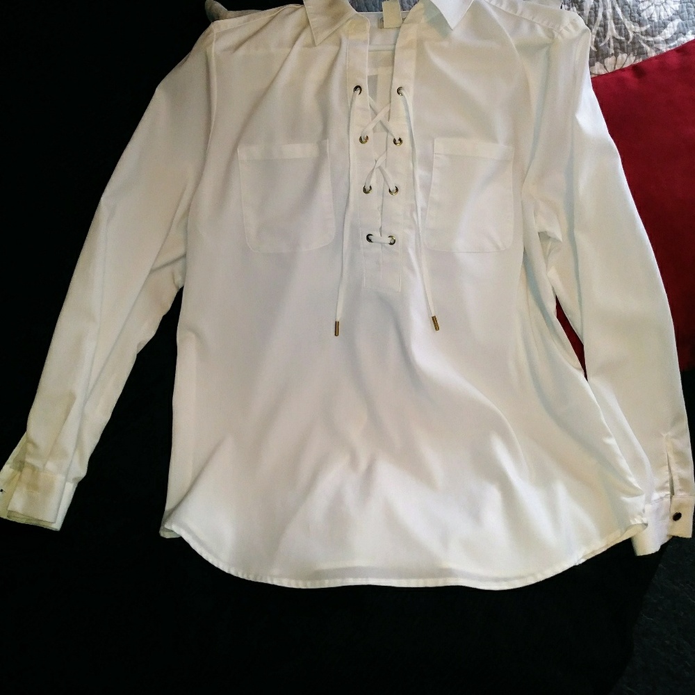 White Chicos Size 2 Blouse - image 3